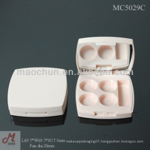 MC5029C Square 4 recesses pressed powder case/container/packaging